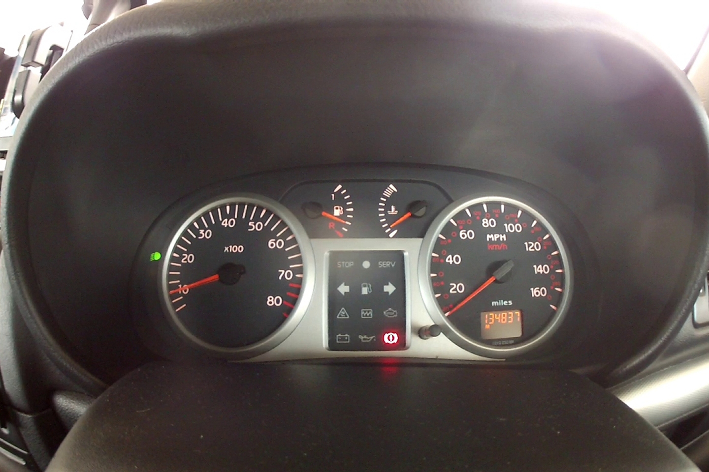 The 172 Clio Sport Dash - Running Engine
